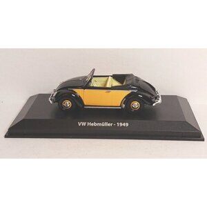 Norev Volkswagon 1949 Beetle Coccinellle Cabriolet Hebmuller VW 1:43 Scale